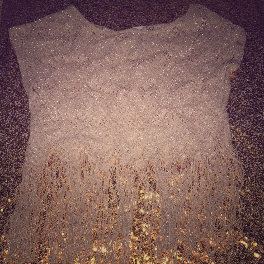 Crochet blouse.